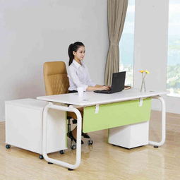 辦公家具現(xiàn)代時尚簡約板式大班臺老板桌椅組合主管總裁桌特價